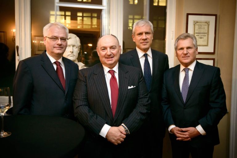 ECTR awards 2012 European Medal of Tolerance to Croatian President Ivo Josipovic and former Serbian President Boris Tadic